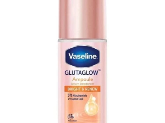 Vaseline GlutaGlow Bright &amp; Renew Deodorant Serum (45ml) | Cuddluxe
