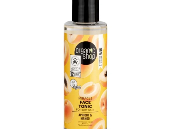 اورجانيك شوب ماء تونيك الوجه والمانجو للبشرة الجافة 150مل  (عضوى )  | Organic Shop