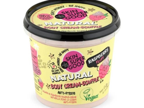 اورجانيك شوب سوفلي كريم الجسم المهدئ بمستخلص توت العليق 360مل (عضوى) | Organic Shop