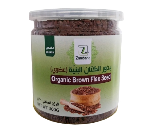Organic Flax Seeds  300g | Zaadana