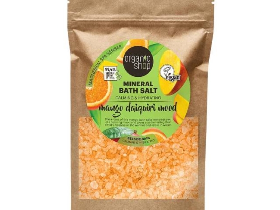 Mango Daiquiri Mood Mineral Bath Salt 500 g  ( Organic) | Organic Shop