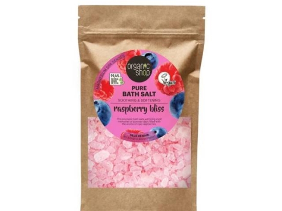 Organic Shop Natural Berry Bath Salts 500ml  ( Organic) | Organic Shop