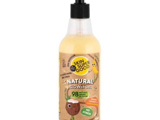 Natural Shower Gel Organic Coconut & Vanilla Banana 500ml ( Organic) | Organic Shop