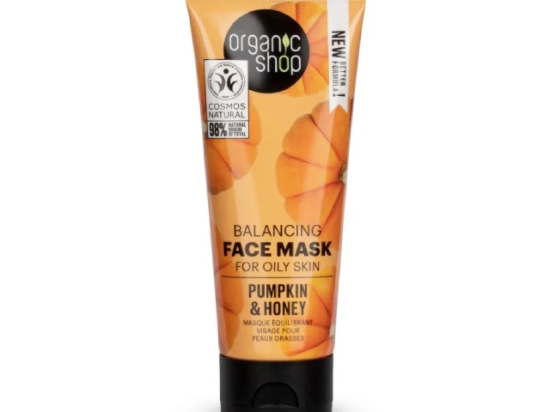 اورجانيك شوب قناع الوجه الموازن للبشرة باليقطين للبشرة الدهنية 75مل  (عضوى ) | Organic Shop