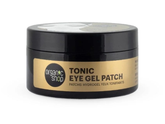 Organic Shop Tonic Eye Gel Patch Pu-Erh Tea & Caffeine  60 Pcs ( Organic) | Organic Shop
