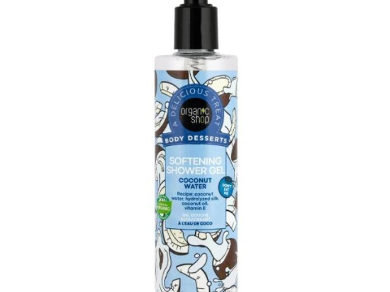 Softening Shower Gel Coconut Water 280 ml ( Organic) | Organic Shop
