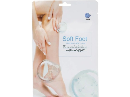 SNAIL SOFT FOOT PEELING PACK 18ML  | Snail