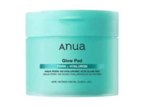 Anua Glow Swabs with Hyaluronic Acid and PDRN (60 pcs) | Cuddluxe