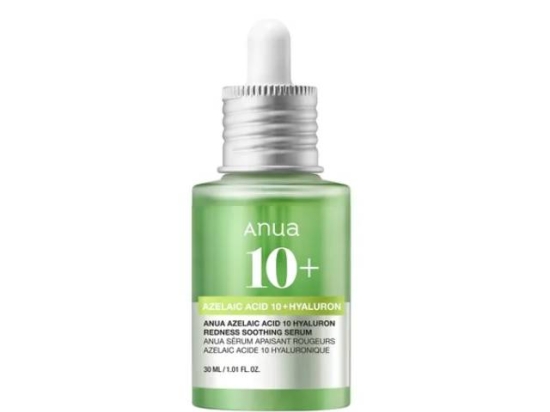 Anua  Azelaic Acid 10% + Hyaluronic Acid Redness Relief Serum (30ml) | Cuddluxe