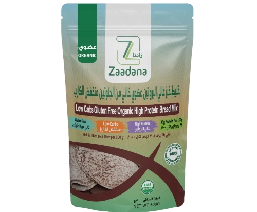 High Protein Bread Mix Organic Gluten Free Low Carb 500g | Zaadana