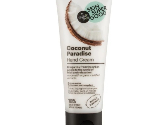 Organic Shop SSG Coconut paradise hand cream. Anti-Ox treatment, 75 ml ( Organic) | Organic Shop