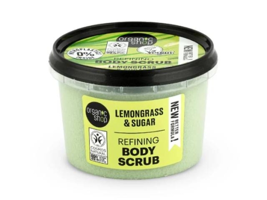 Refining Lemongrass Body Scrub 250 ml  ( Organic) | Organic Shop
