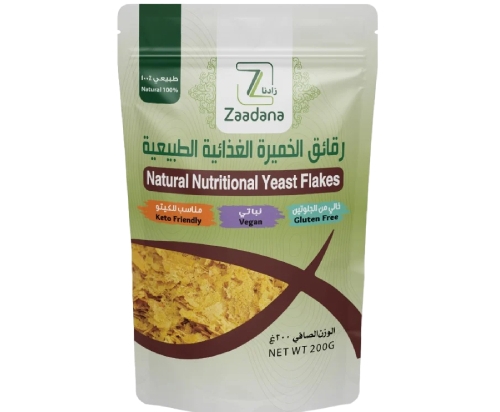 Natural nutritional yeast flakes 200g | Zaadana