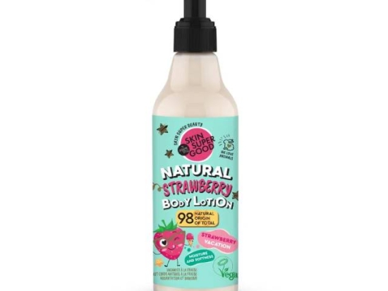 اورجانيك شوب لوشن الجسم الطبيعي بالفراولة 250مل (عضوى ) | Organic Shop