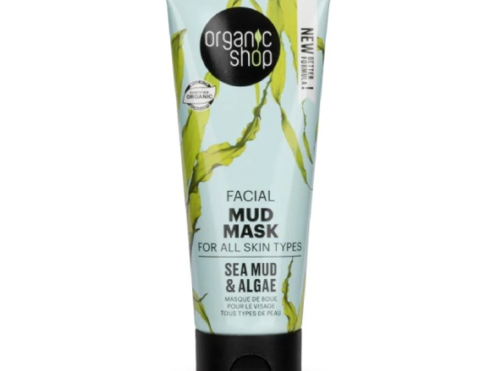 اورجانيك شوب قناع الطين للوجة بطين البحر والطحالب 75مل  (عضوى ) | Organic Shop