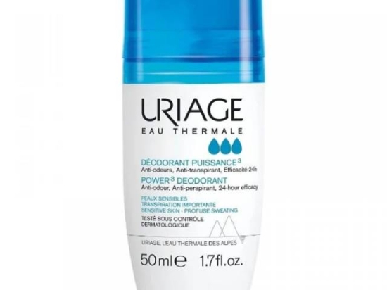 Uriage Power 3 Deodorant Roll-On 50ml | Cuddluxe