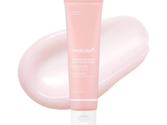 Medicube Pink Hyaluronic Acid Moisturizing Cream (50g) | Cuddluxe