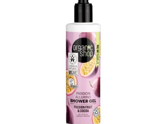 Passion Alluring Shower Gel Passion Fruit & Cocoa 280 ml ( Organic) | Organic Shop