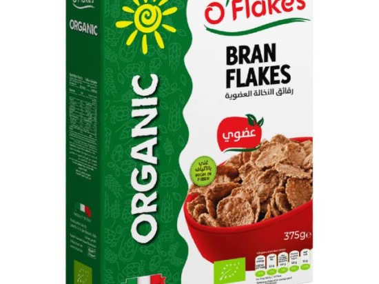 Organic Bran Flakes , 375 G from O' Flakes  | Simat