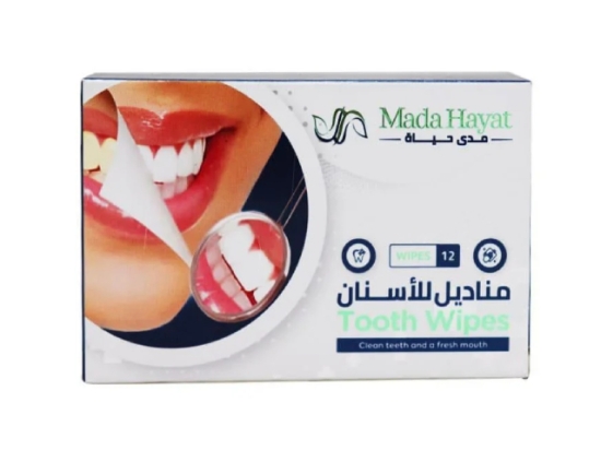 مناديل تنظيف الأسنان - 12 منديل | كادلوكس