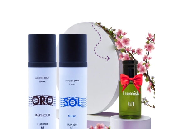 Sol 3-in-1 Perfume – Musk & Oud Fragrance for Body, Hair, and Clothes | Cuddluxe