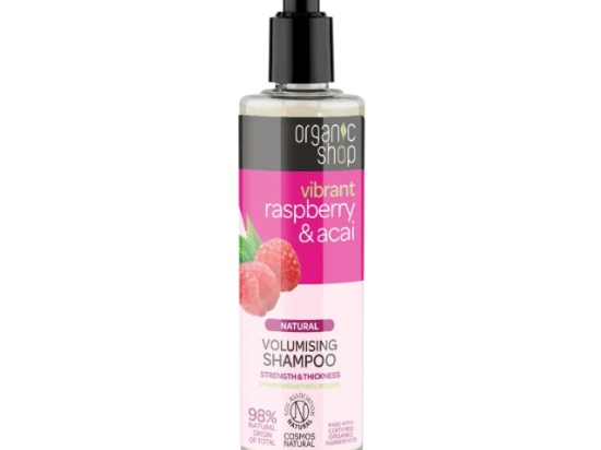 Organic Shop Raspberry & Acai shampoo, 280 ml ( Organic) | Organic Shop