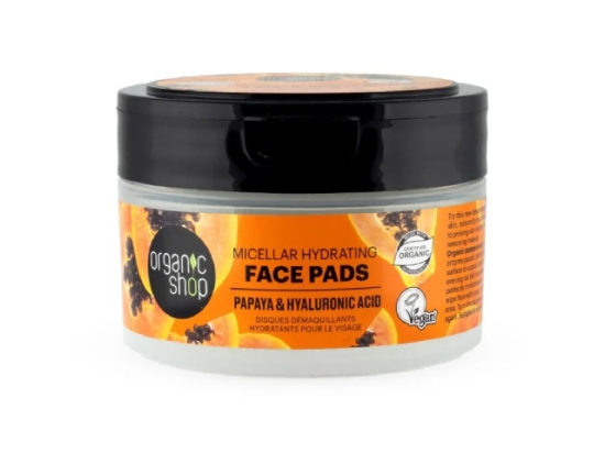 اورجانيك شوب ميسيلار مرطبة للوجه 20 قطعة  (عضوى )  | Organic Shop