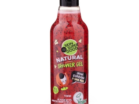 Organic Shop SSG Natural shower gel Organic guarana & basil seeds, 250 ml ( Organic) | Organic Shop