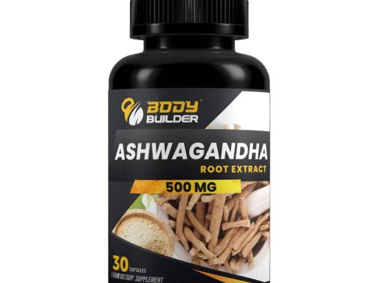 BODY BUILDER PREMIUM ASHWAGANDHA 500MG 30CAPS |  Dr. Nutrition