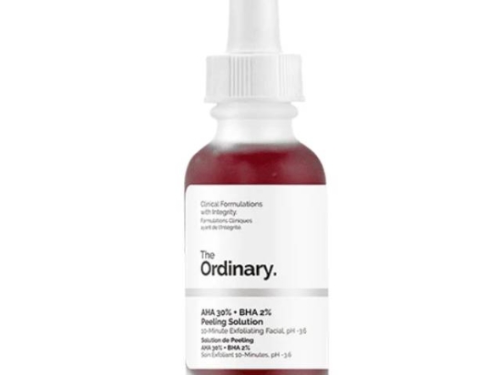 The Ordinary – AHA 30% + BHA 2% Peeling Solution (30ml) | Cuddluxe