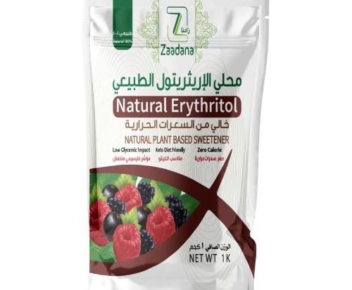 Natural erythritol sweetener 1 kilo | Zaadana