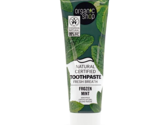 Organic shop toothpaste with mint 100 grams ( Organic) | Organic Shop