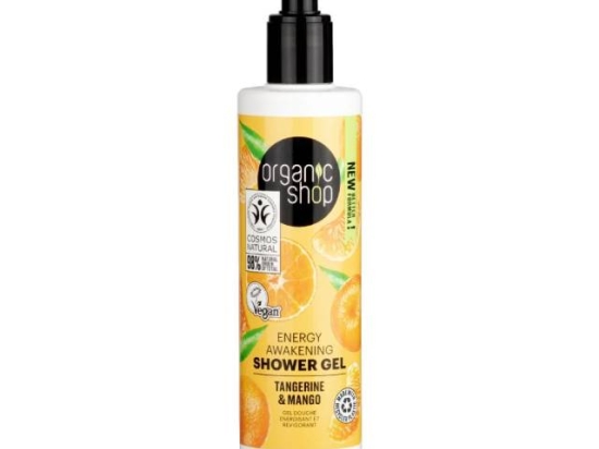 Energy Awakening Shower Gel Tangerine & Mango 280 ml ( Organic) | Organic Shop