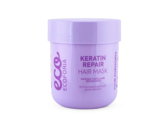 Ecoforia. Hair Euphoria. Keratin Repair Hair Mask, 200 ml | Ecoforia