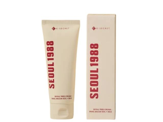 Seoul 1988 Snail &amp; Rice Moisturizing Cream (100ml) | Cuddluxe